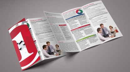 верстка лифлетов