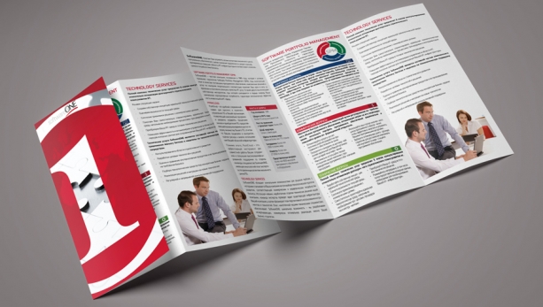 верстка лифлетов